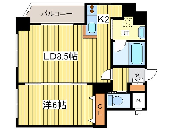 サンフォレスト菊水の物件間取画像